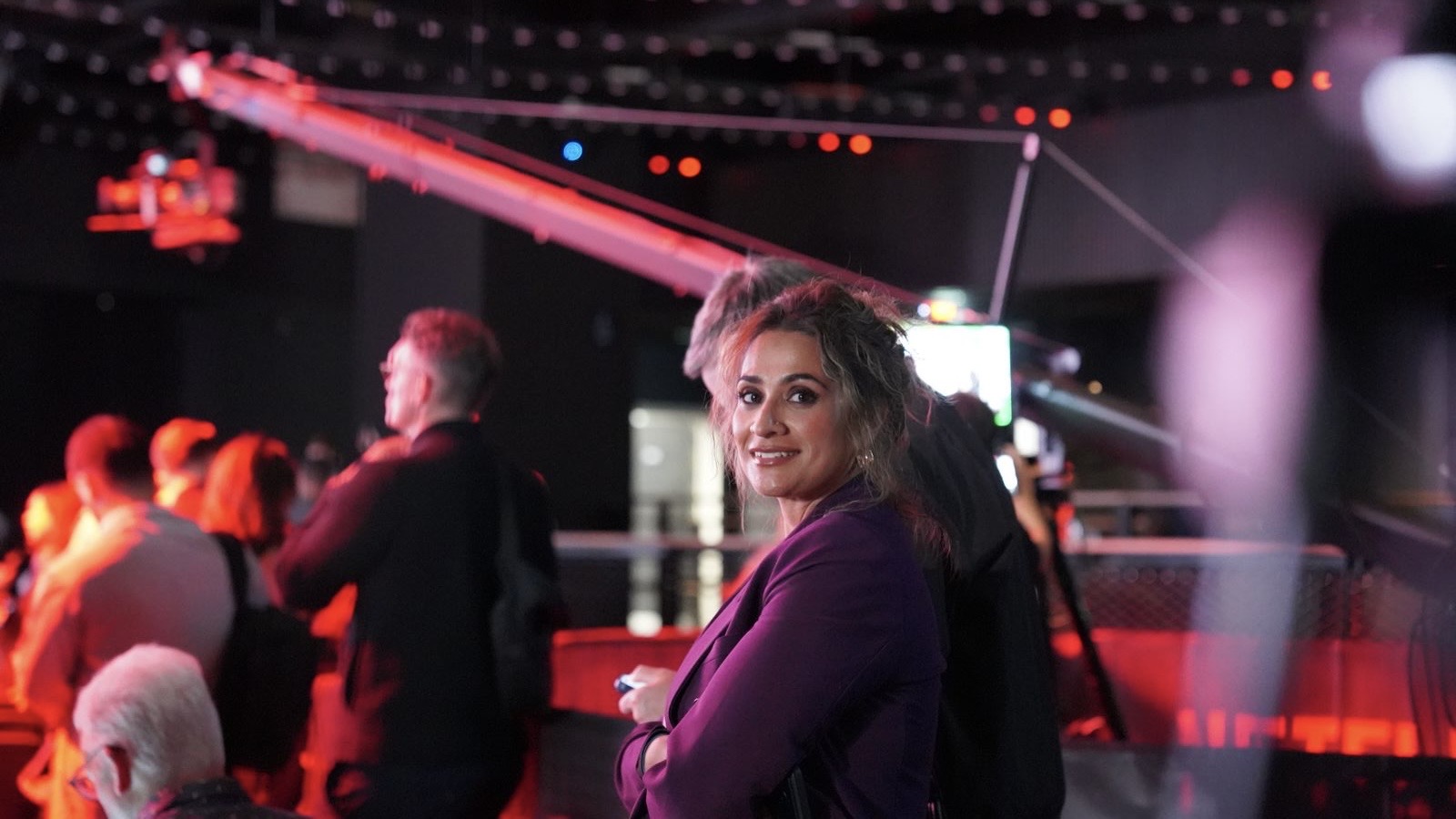 Anira Khokhar at a media awards event